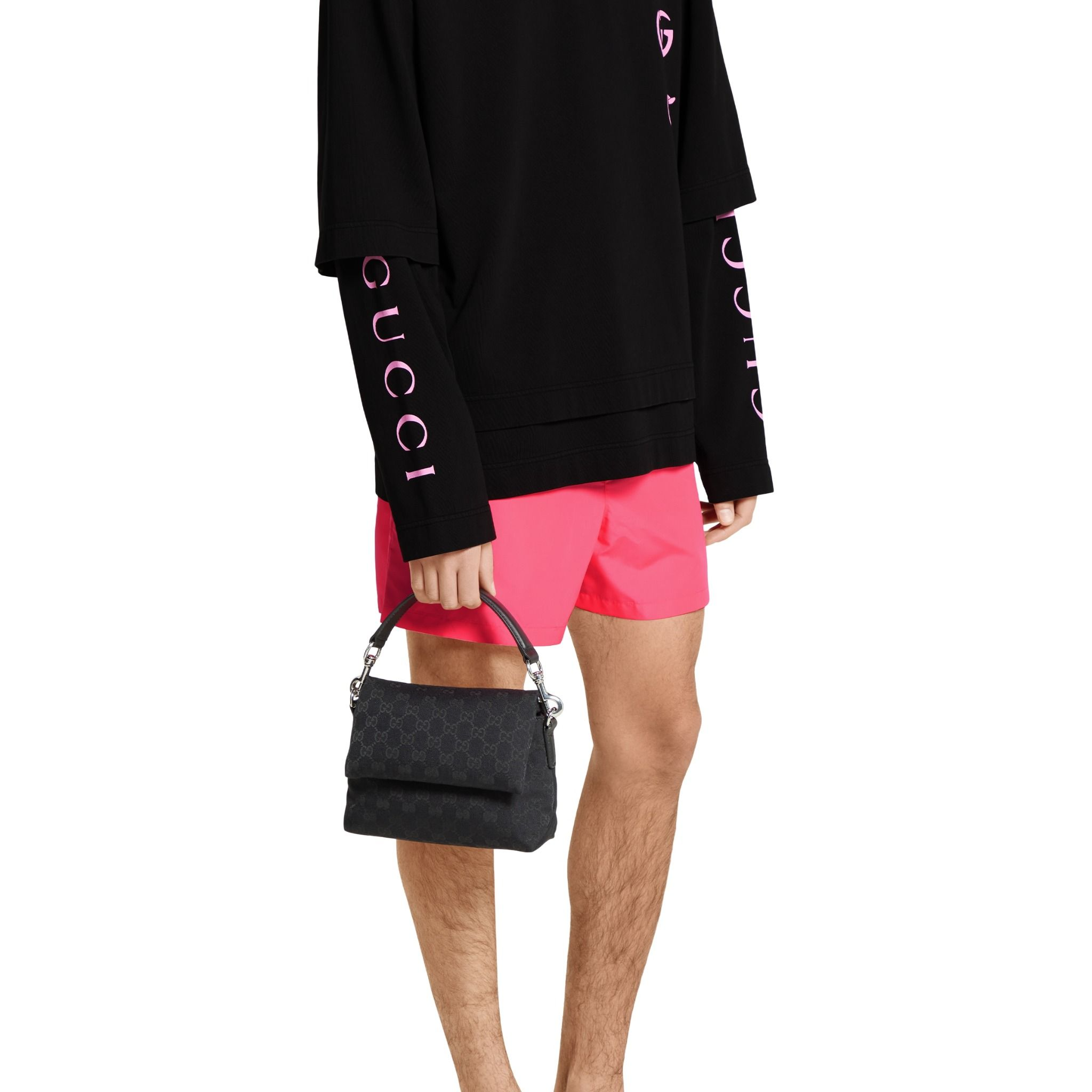 Túi Gucci Small GG Crossbody Bag 'Black' 821617-FAEHA-1042 - Ảnh 6