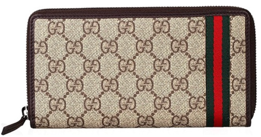 Ví Gucci Canvas With Leather Wallets 'Beige' 308009-KGD8R-9791