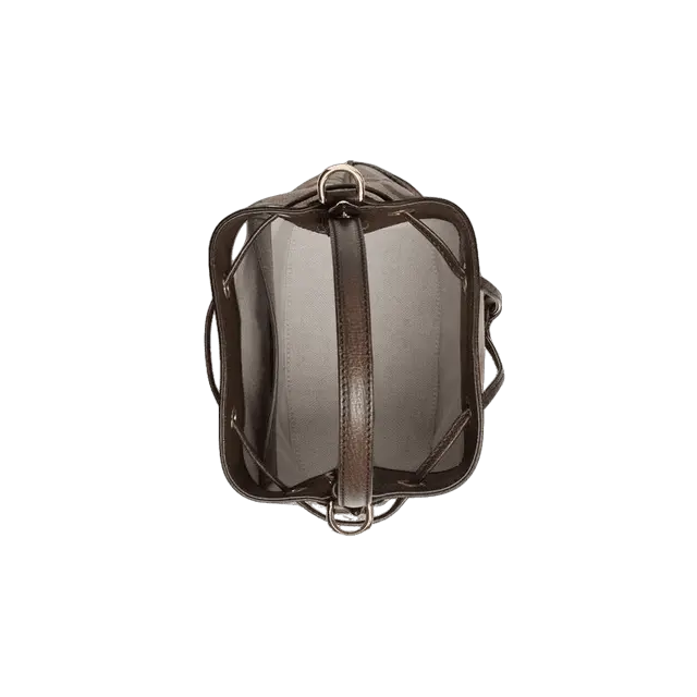 Túi Gucci Ophidia Small Jumbo GG Bucket Bag 'Camel Ebony' 550621-UKMJG-2570 - Ảnh 6