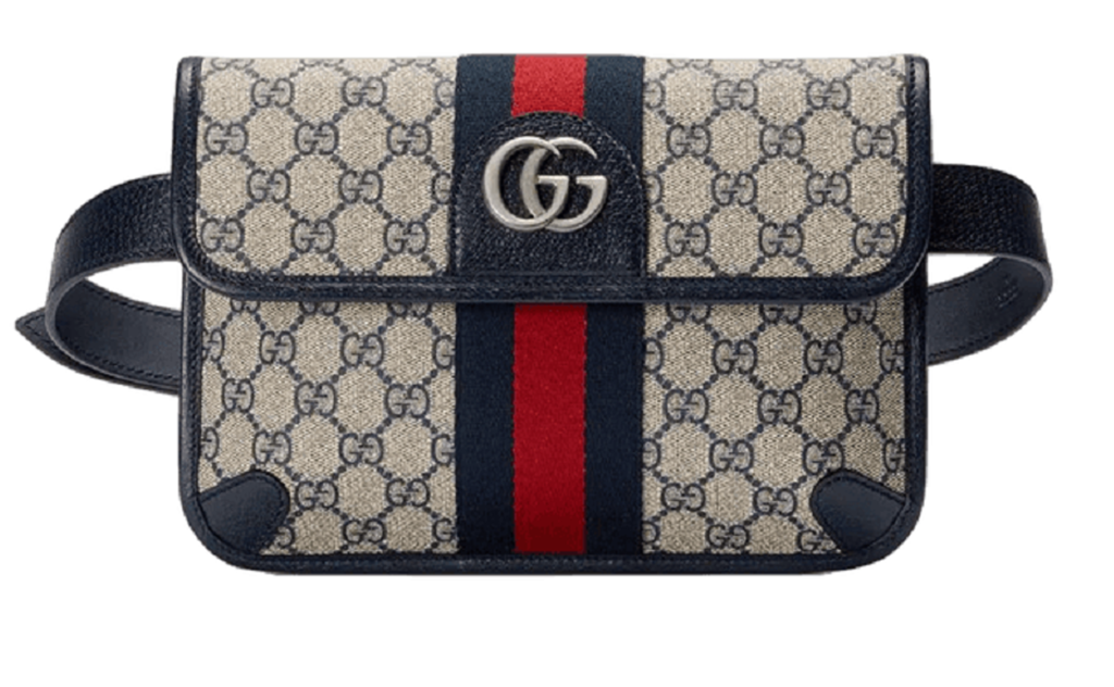 Túi Nam Gucci Ophidia Belt Bag 'Beige Black' 674081-96IWN-4076