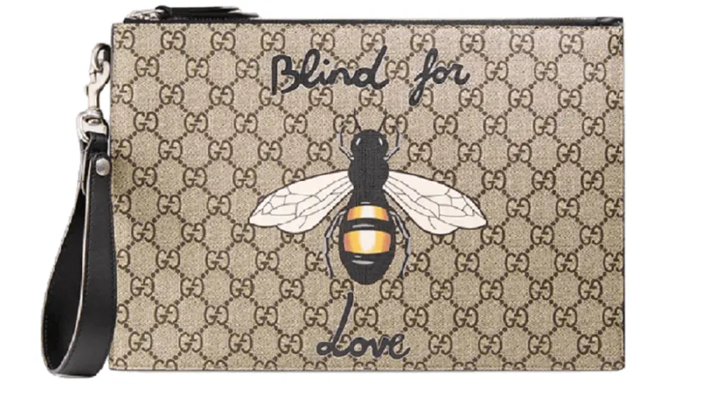 Túi Gucci Bestiary Pouch Bee Print 'Brown' 473904-9CD1N-8666