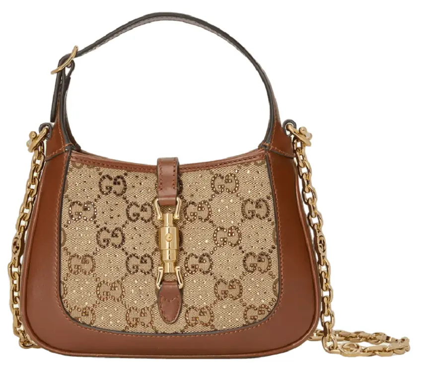 Túi Gucci Jackie 1961 Mini GG Shoulder ‘Camel’ 675799-21HRG-2687
