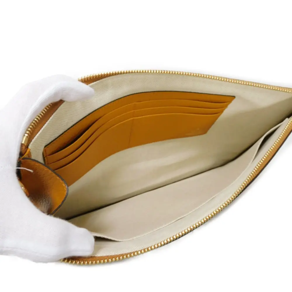 Túi Gucci Canvas With Leather Clutch 'Beige' 660162-2YLAG-8695 - Ảnh 3