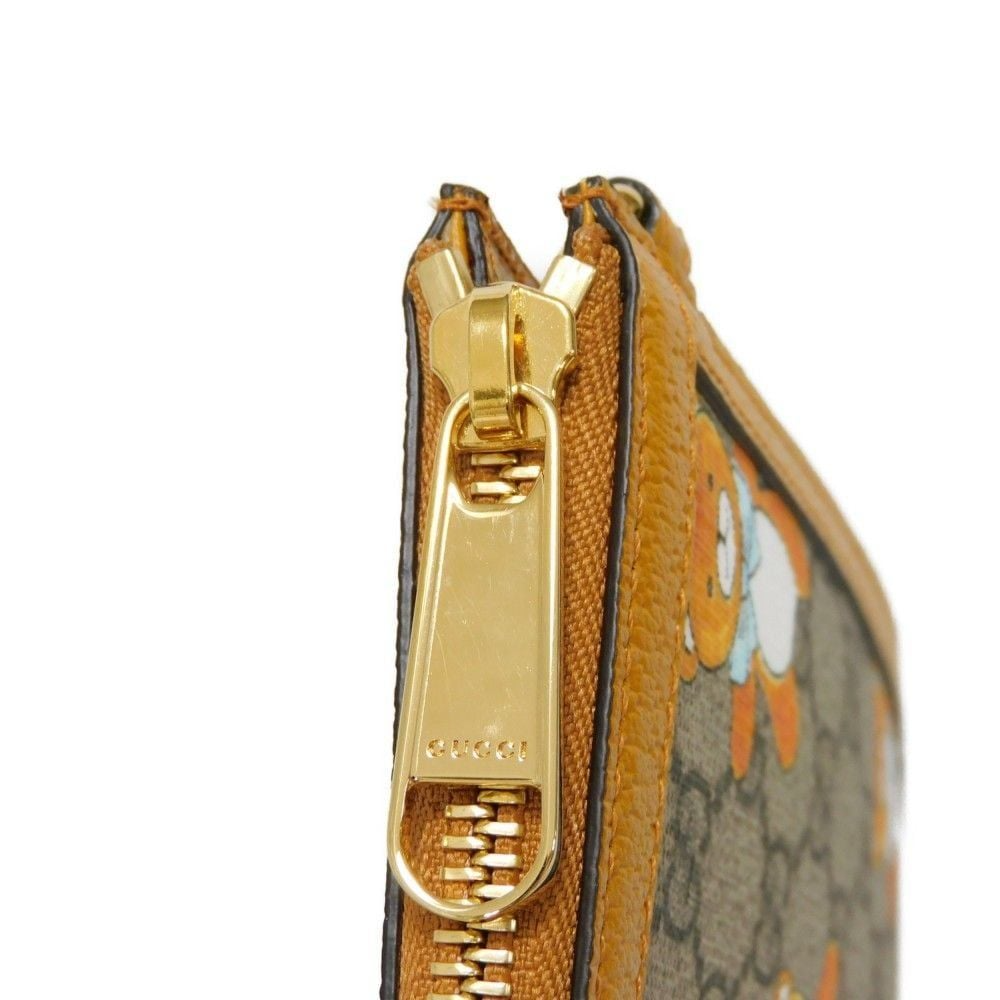 Túi Gucci Canvas With Leather Clutch 'Beige' 660162-2YLAG-8695 - Ảnh 4