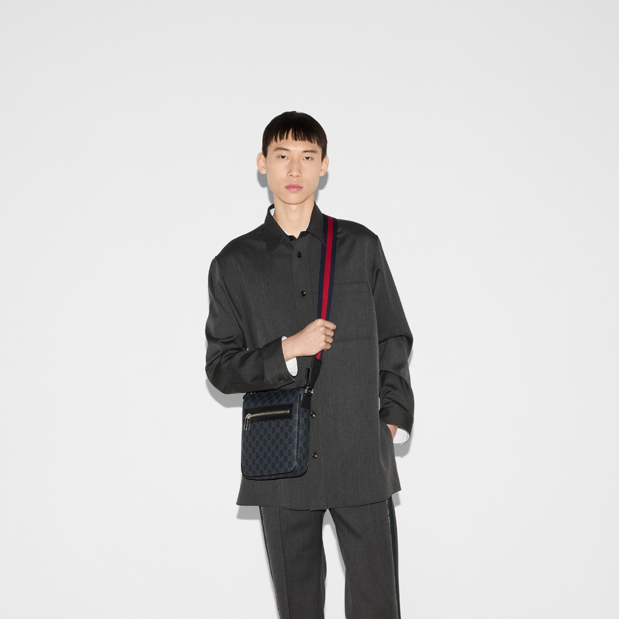 Túi Gucci Small GG Crossbody Bag 'Black' 792082-FADJA-1042 - Ảnh 7