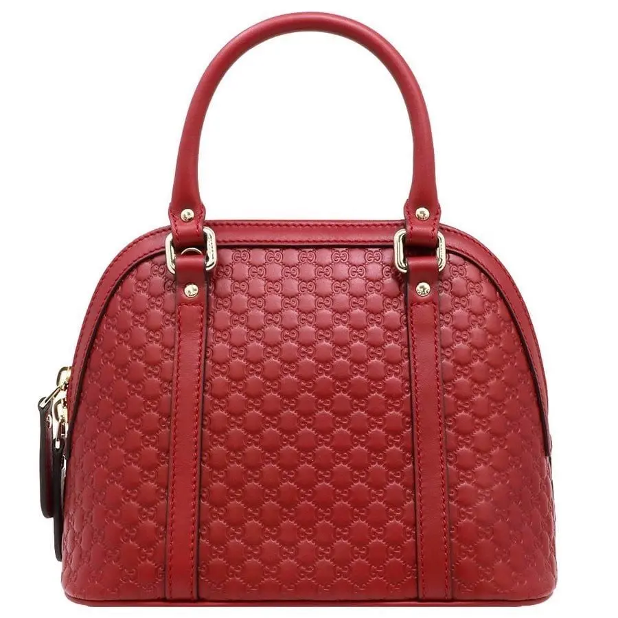 Túi Gucci GG Dome Satchel Shoulder 'Red' 449654-BMJ1G-6420 - Ảnh 3
