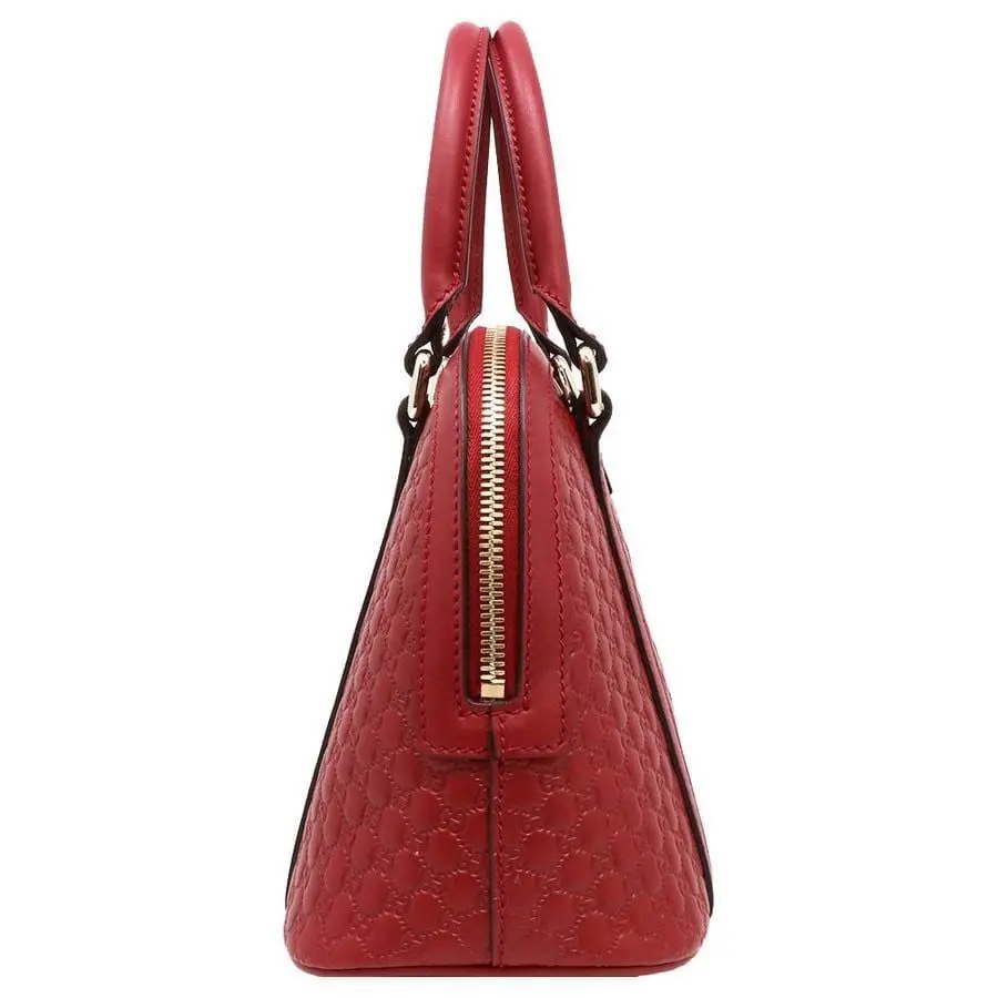 Túi Gucci GG Dome Satchel Shoulder 'Red' 449654-BMJ1G-6420 - Ảnh 4