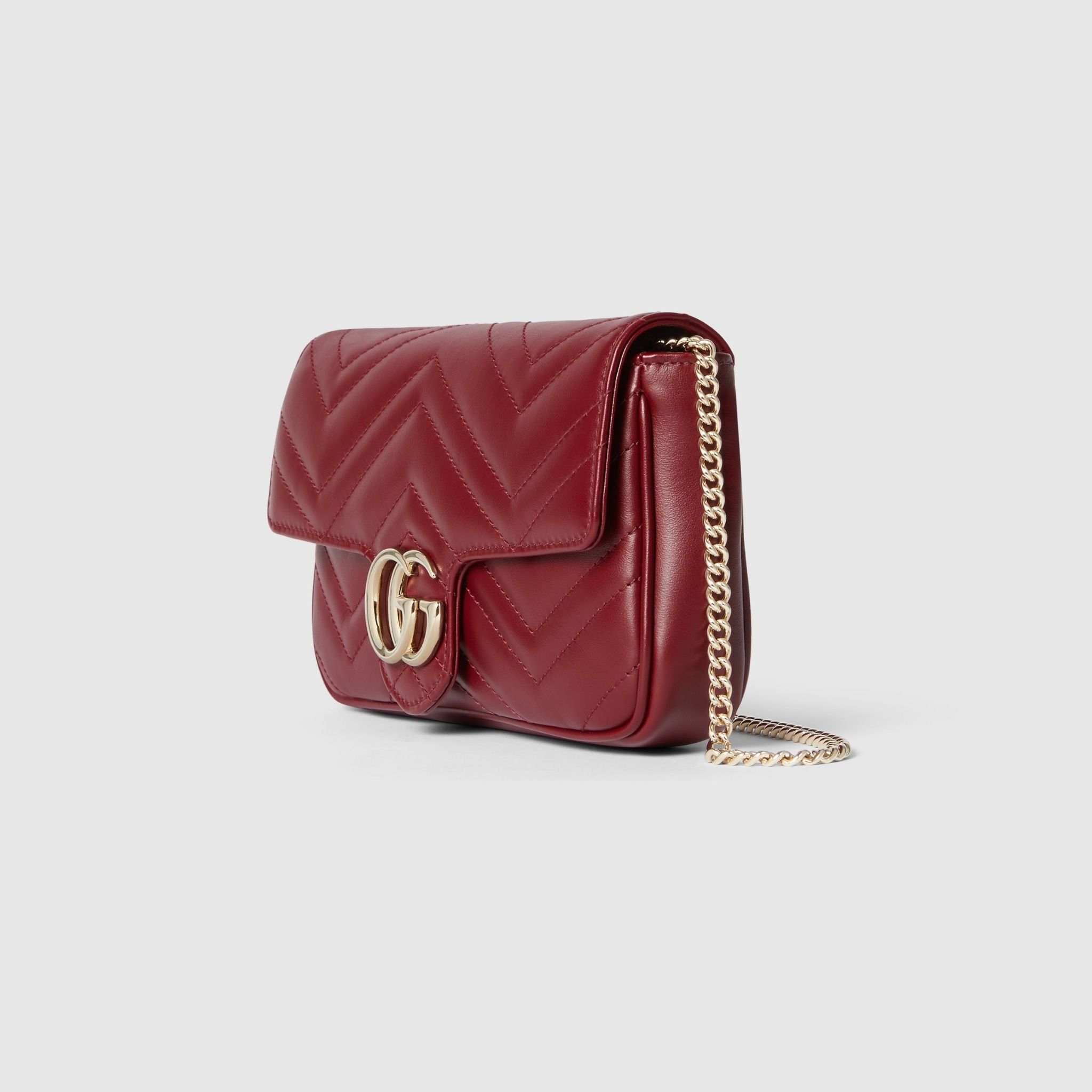 Túi Gucci GG Marmont Super Mini Bag 'Red' 751526-AADQM-6241 - Ảnh 6