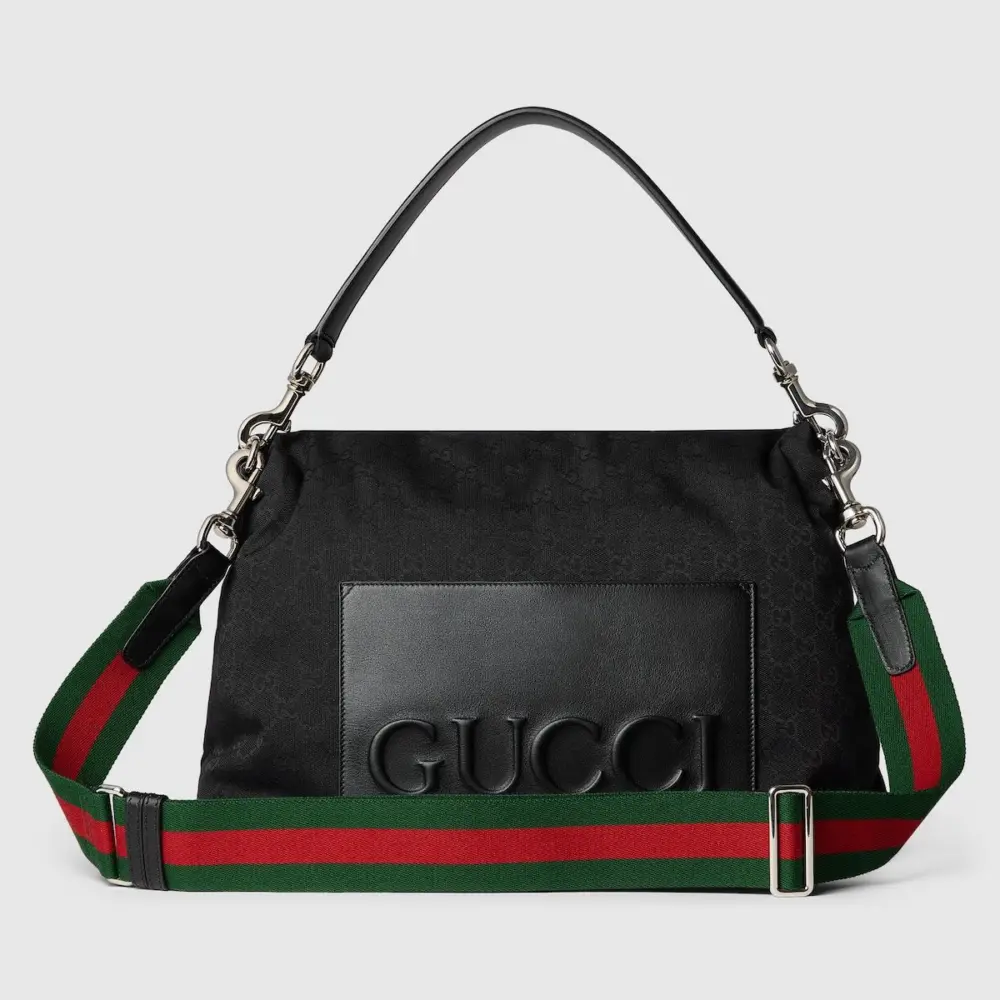 Túi Gucci Medium GG Crossbody Bag 'Black' 821616-FAEHA-1042 - Ảnh 4