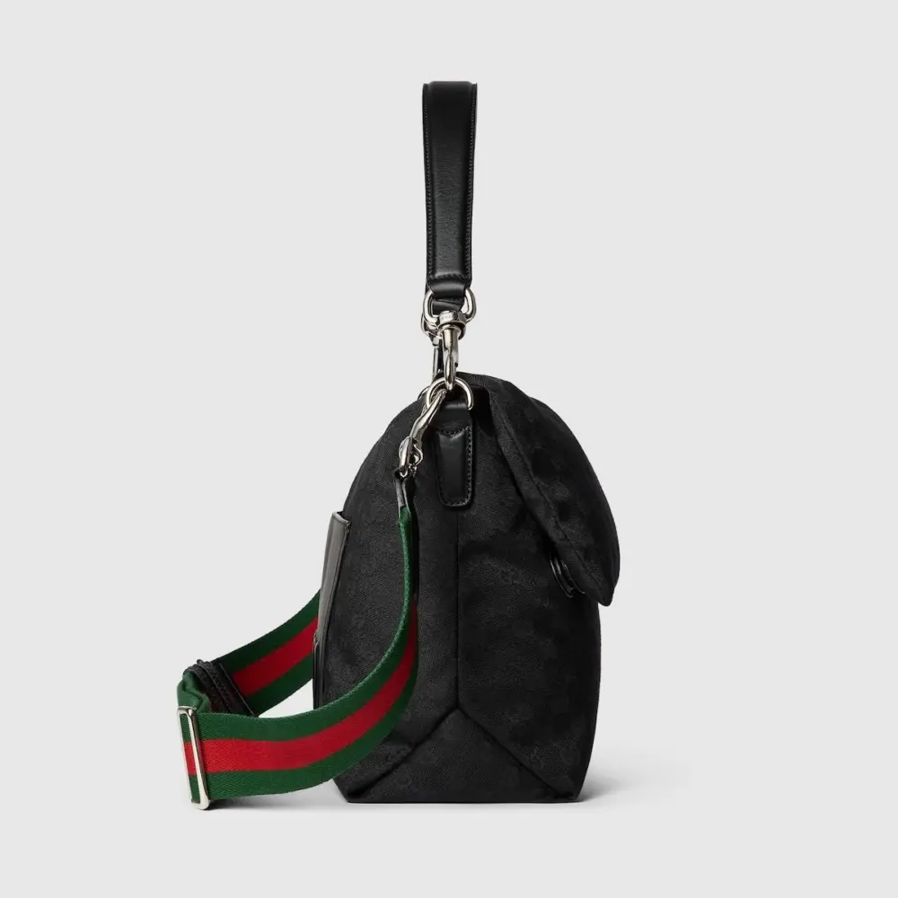 Túi Gucci Medium GG Crossbody Bag 'Black' 821616-FAEHA-1042 - Ảnh 3