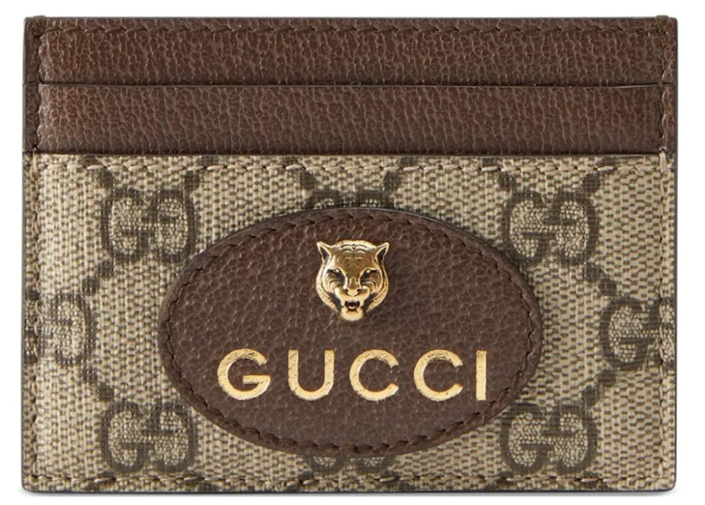 Ví Gucci Neo Vintage Supreme Card Case 'Beige' 597557-K9GOT-8861