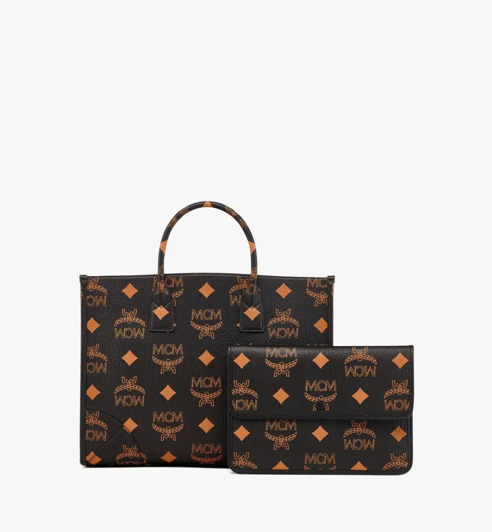 Alternative view of Túi MCM München Tote 'Black' MWTDABO02BK001
