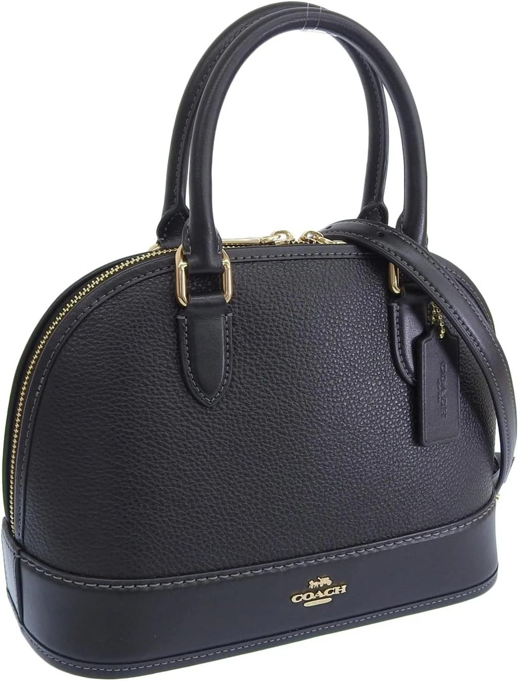 Alternative view of Túi Nữ Coach Sabrina Satchel Bag 'Black' CAM55-IMBLK