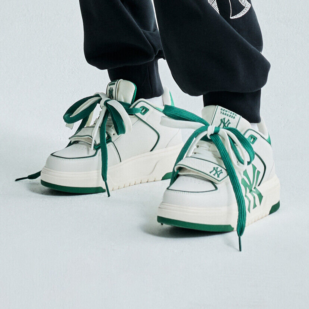 Giày MLB Chunky Liner Mid NY ‘Green’ 3ASXLMB3N-50GNS - Ảnh 3