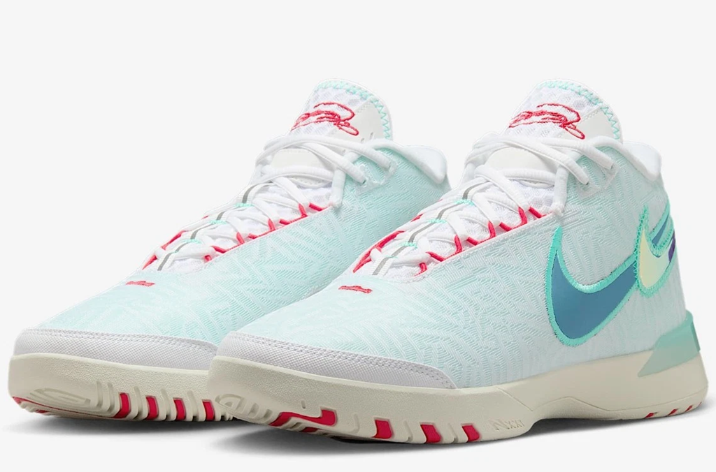 Alternative view of Giày Nike LeBron NXXT Genisus 'Aurora Green' HF0711-101