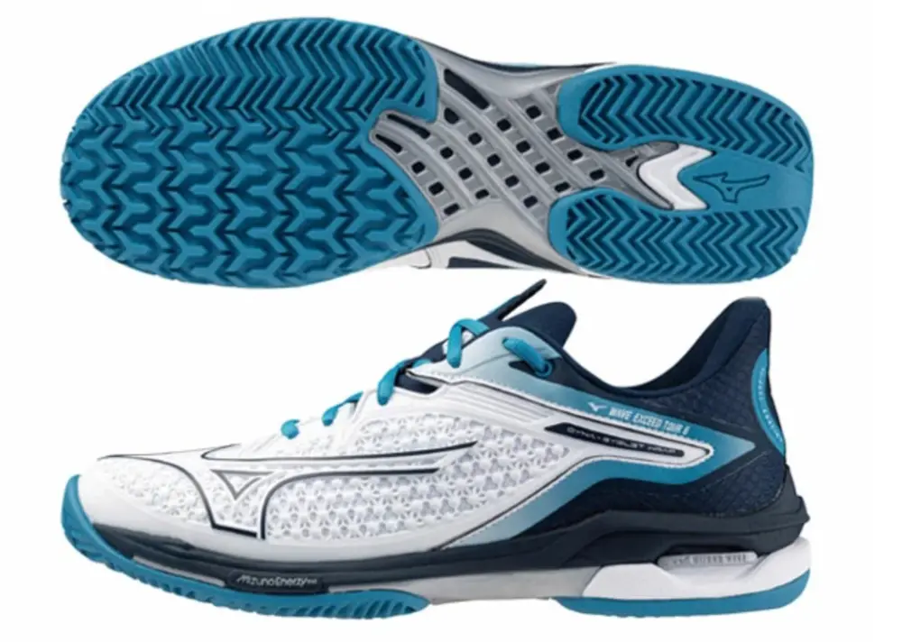 Giày Mizuno WAVE TOUR 6 OC ‘White Navy’ 61GB2472-14 - Ảnh 3