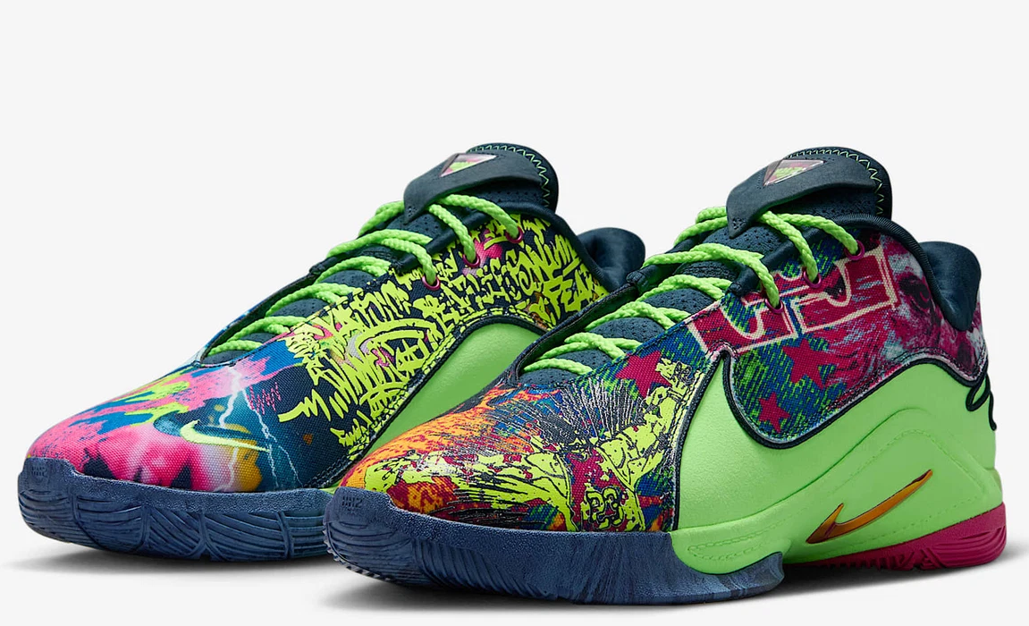 Alternative view of Giày Nike LeBron 22 Bryce’s World 'Green' HV8451-400