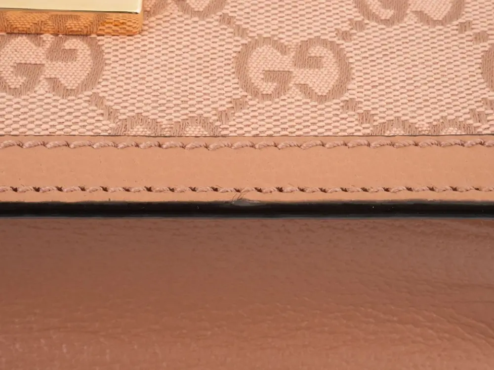Túi Gucci GG Canvas 2WAY Hand Chain Shoulder Bag 'Pink' 696180-FACC5-5748 - Ảnh 7