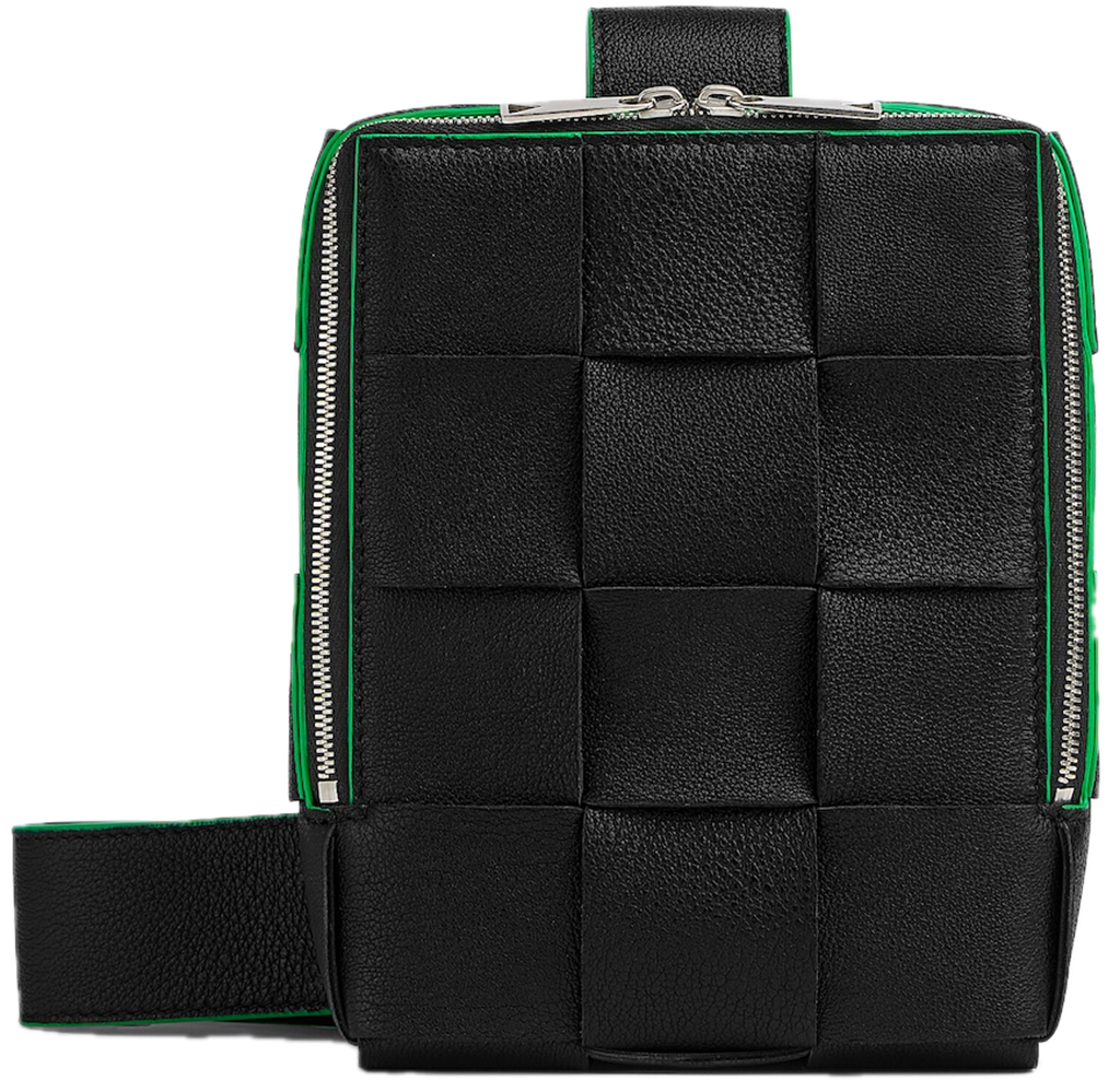 Túi Nam Bottega Veneta Cassette Sling Bag 'Black Parakeet' 710180V1Q711045