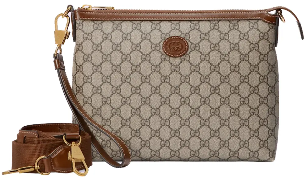 Túi Gucci Messenger Bag With Interlocking G 'Ebony' 726833-92THG-8563