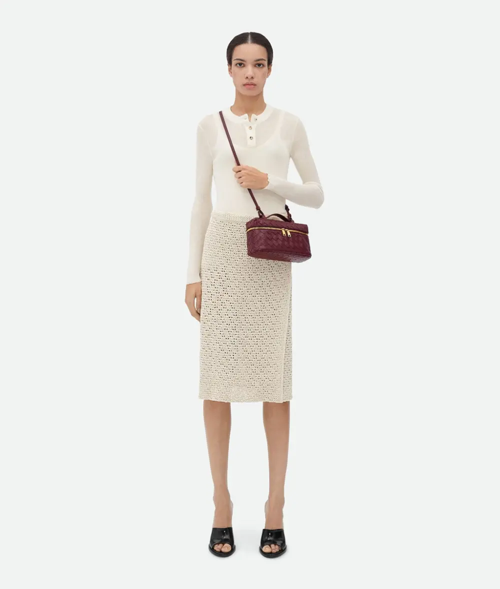 Túi Nữ Bottega Veneta Bang Bang Vanity Case 'Barolo' 789109V3IV12247 - Ảnh 3