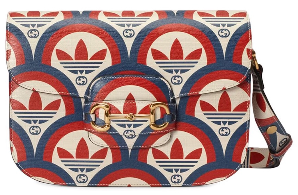 Túi Nữ Gucci x Adidas Horsebit 1955 Bag 'Multicolor' 602204-UVG0G-4168
