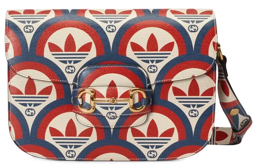 Túi Nữ Gucci x Adidas Horsebit 1955 Bag 'Multicolor' 602204-UVG0G-4168
