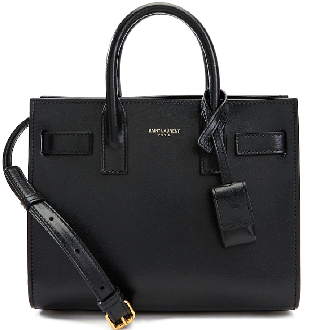 Túi Saint Laurent Sac de Jour Nano Tote Bag 'Black' 392035-02G9W-1000