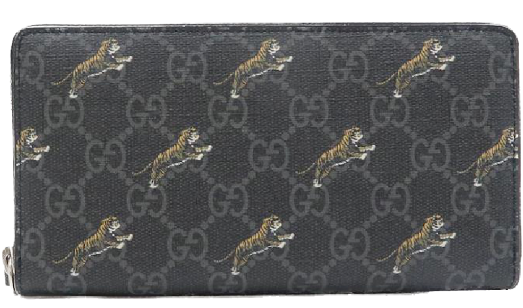 Ví Gucci Tiger Print Zip Around Wallet GG Zip Around 'Black' 575135-G2BAN-1087
