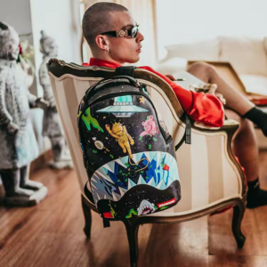 Balo Sprayground Space Shark Series ‘Black’ W0645724 - Ảnh 4