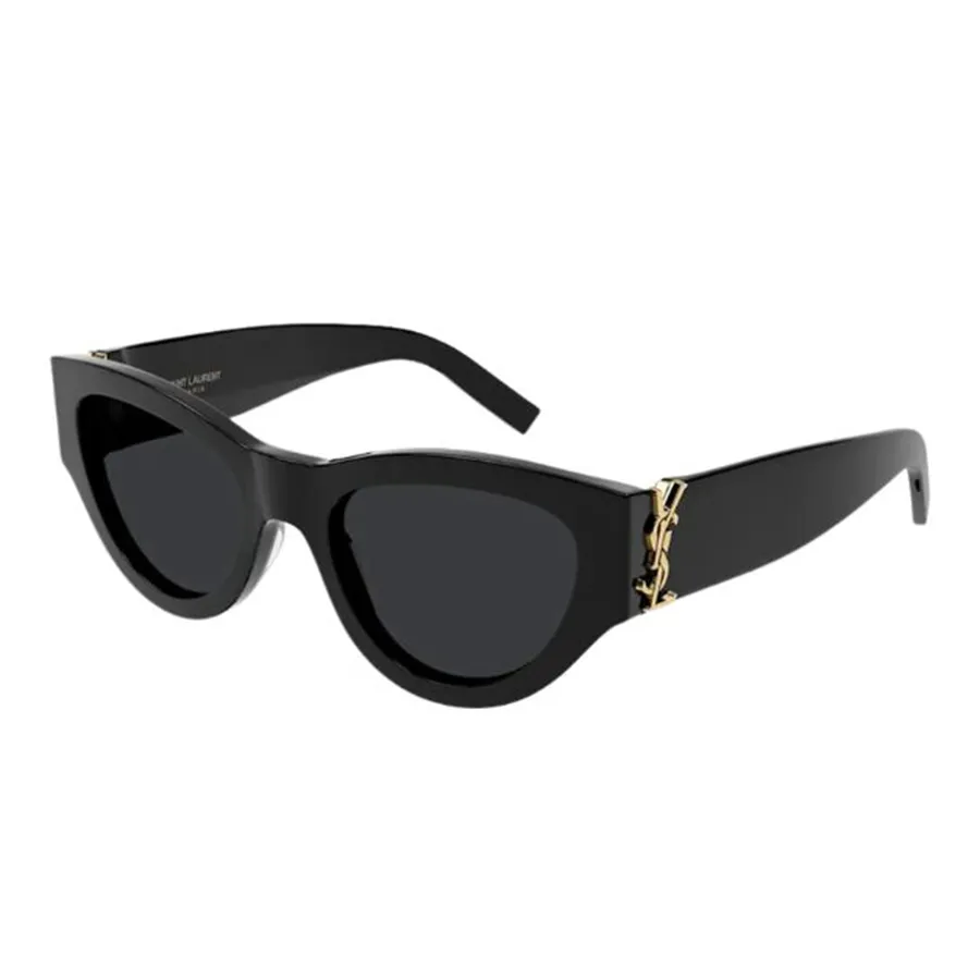 Alternative view of Kính Nữ Saint Laurent Rectangular Sunglasses 'Black' SLM94-001
