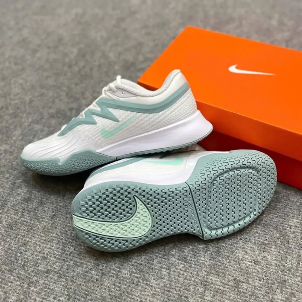 Giày Nike Zoom Vapor Pro 3 HC ‘White Cannon Mint Foam’ FZ2158-106 - Ảnh 4