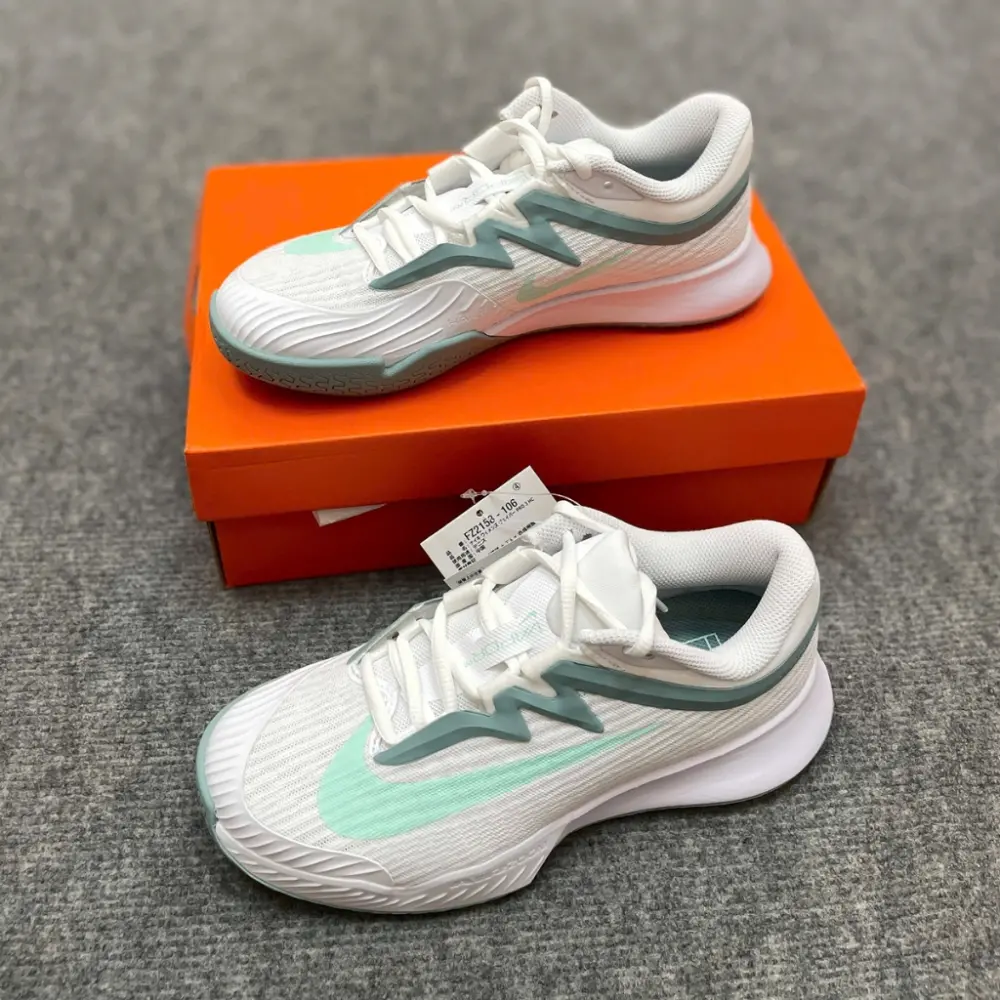 Giày Nike Zoom Vapor Pro 3 HC ‘White Cannon Mint Foam’ FZ2158-106 - Ảnh 3