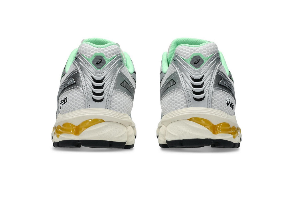 Giày ASICS Gel-Kayano 12.1 'Silver Green Orange' 1203A827-100 - Ảnh 5