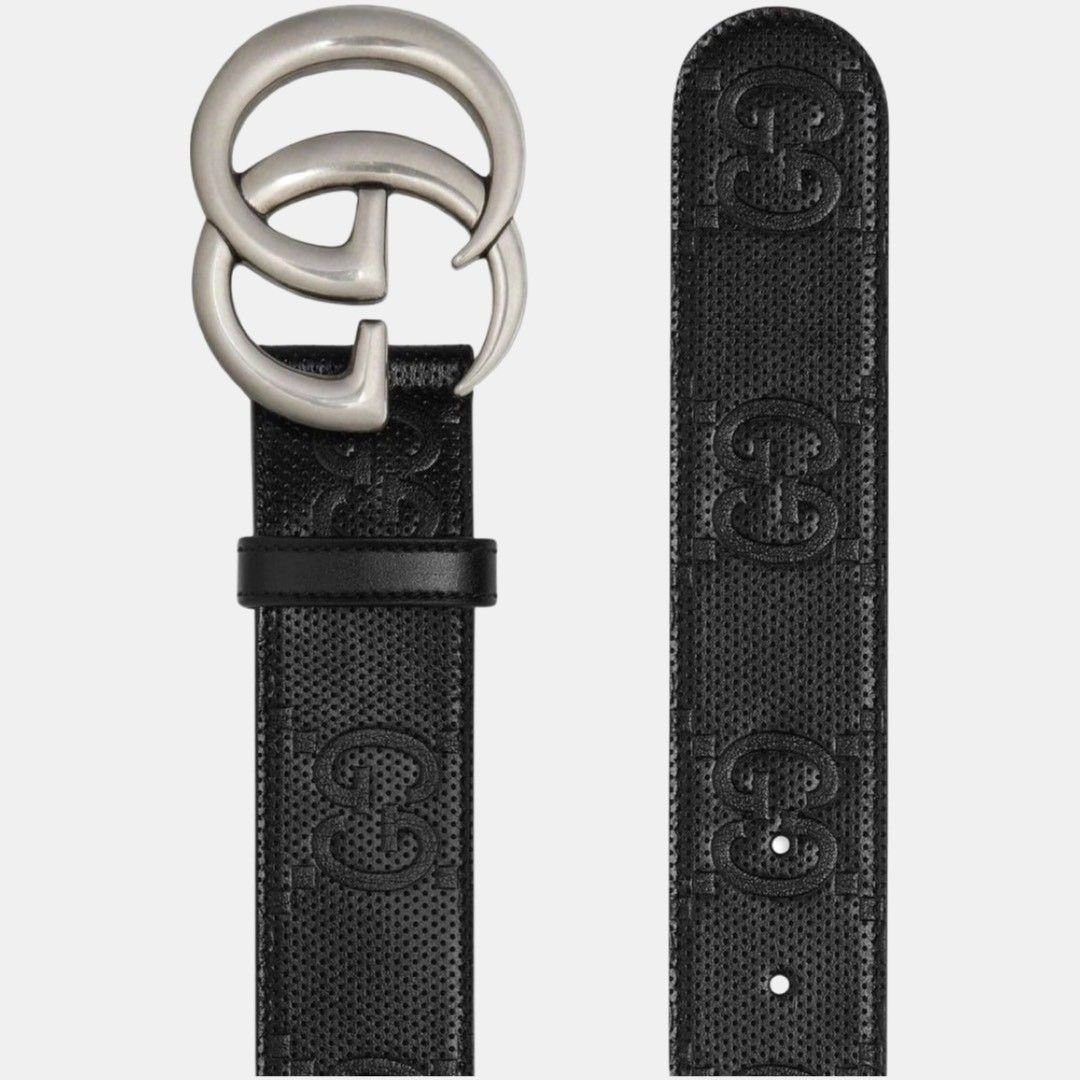 Alternative view of Thắt Lưng Gucci Double G Belt ‘Black’ 406831-1W3AF-1000