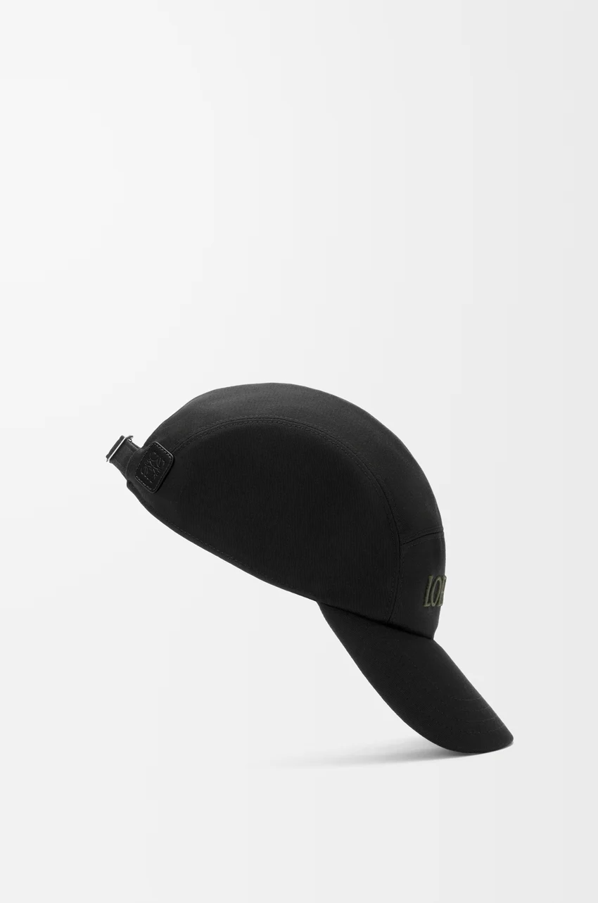 Alternative view of Mũ Loewe Camp Cap In Cotton 'Black' K820358X93-1100