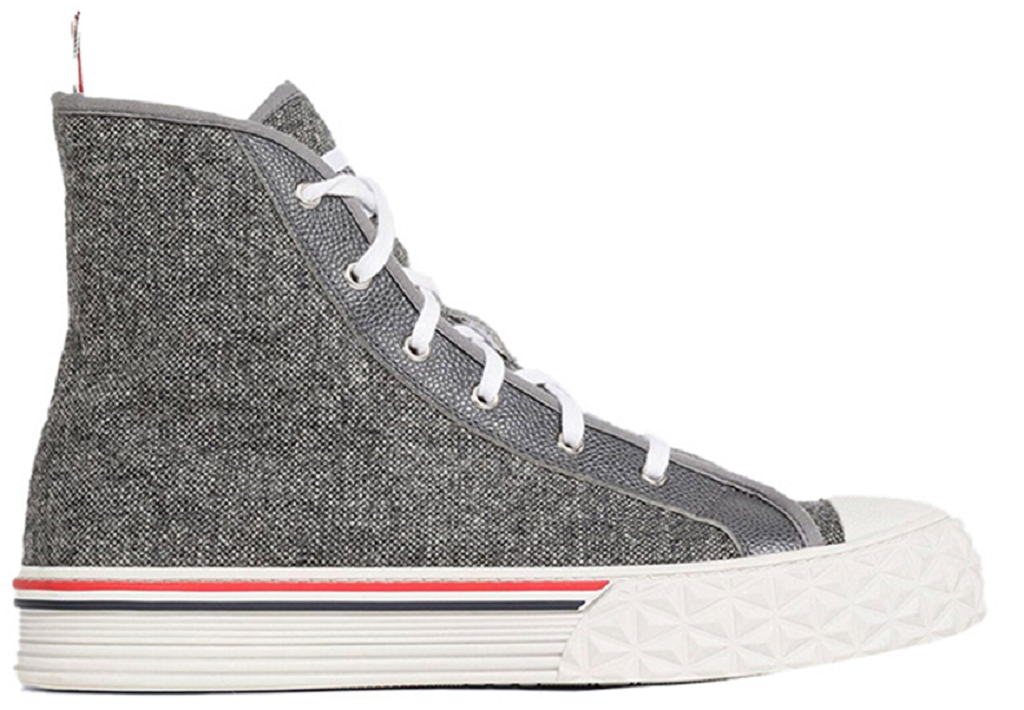 Giày Thom Browne Donegal Collegiate High Top 'Grey' MFD243A-0538-5025
