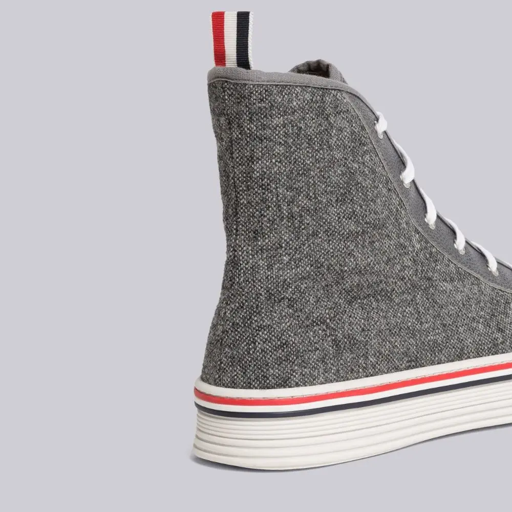 Giày Thom Browne Donegal Collegiate High Top 'Grey' MFD243A-0538-5025 - Ảnh 5