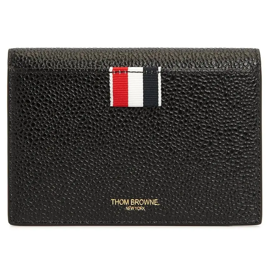 Ví Thom Browne 3 Bow Envelope Card Holder 'Black' FAW105A-00198-001 - Ảnh 3