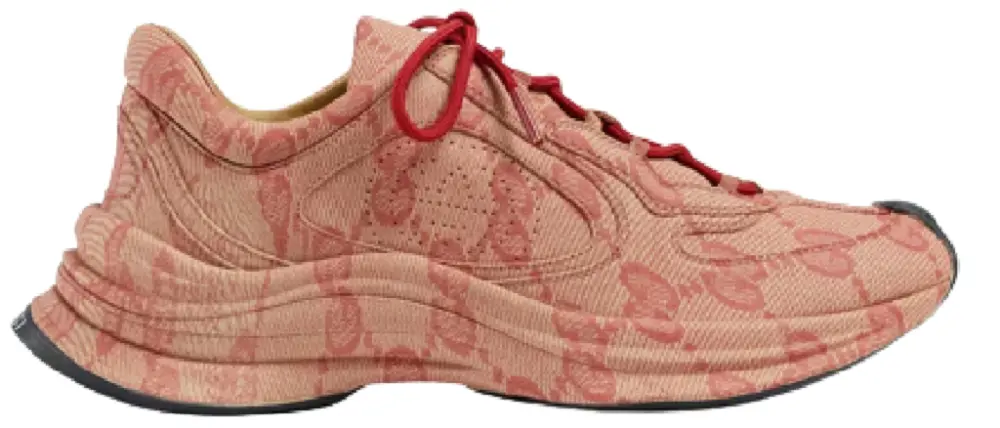 Giày Gucci Run Trainers 'Pink Monogram' 722619-AABEB-9713