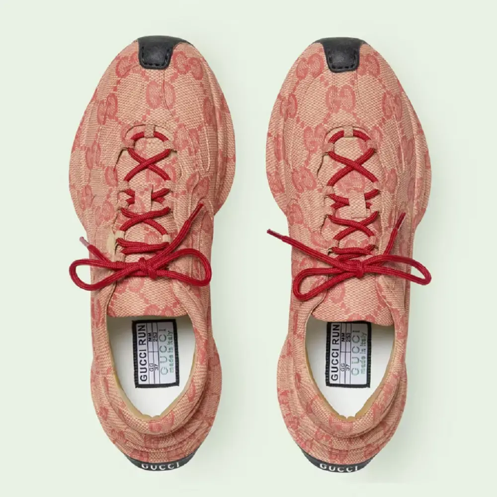 Giày Gucci Run Trainers 'Pink Monogram' 722619-AABEB-9713 - Ảnh 4