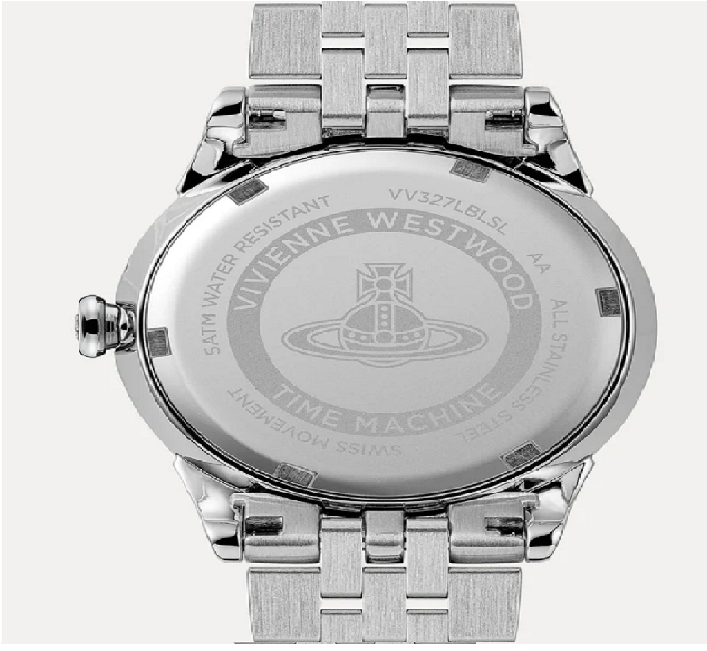 Đồng Hồ Vivienne Westwood Little Wallace 'Blue Silver' VV327LBLSL - Ảnh 4