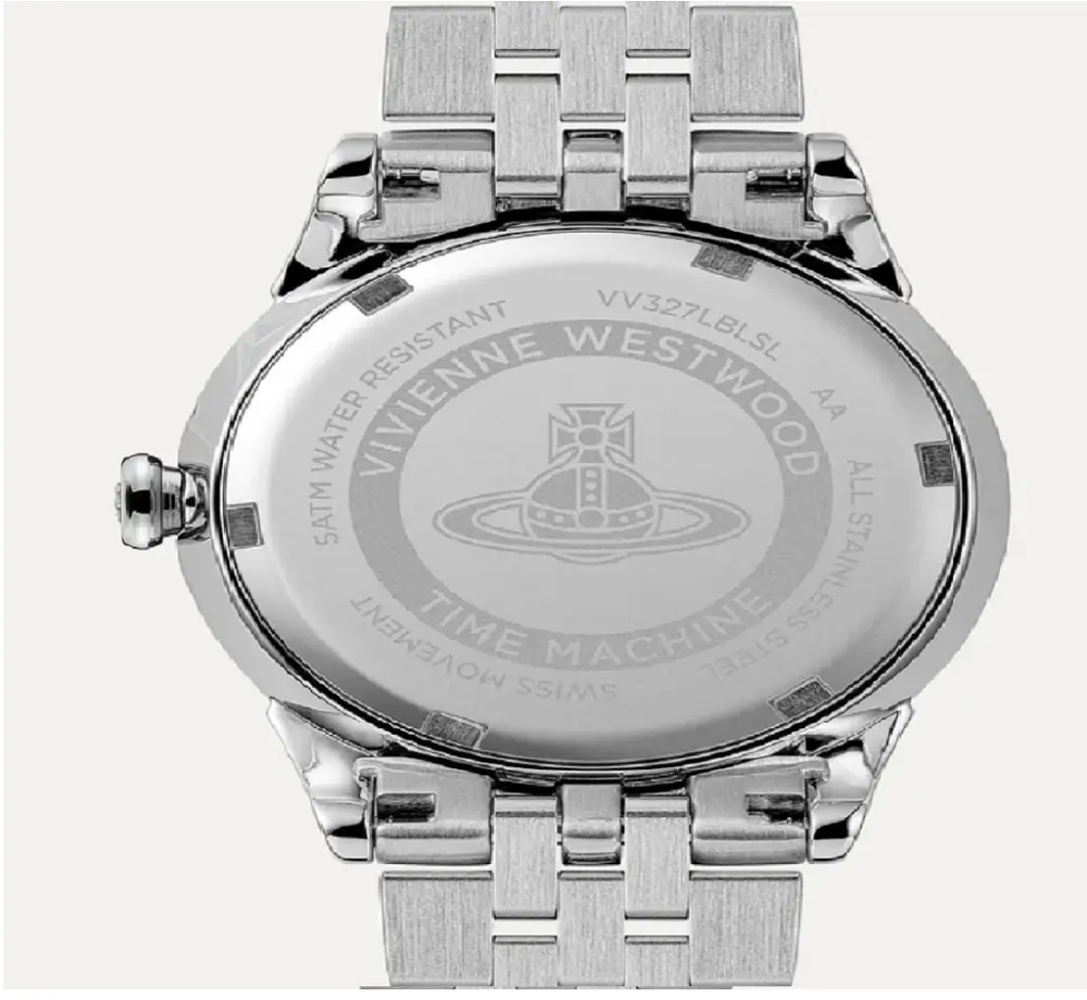 Đồng Hồ Vivienne Westwood Little Wallace 'Blue Silver' VV327LBLSL - Ảnh 4