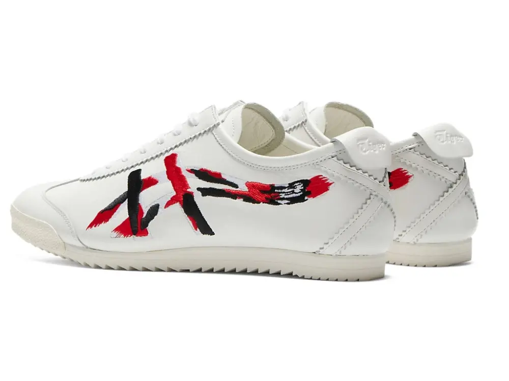 Giày Onitsuka Tiger Mexico 66 Deluxe 'Nishikigoi - White Classic Red' 1181A578-100 - Ảnh 5
