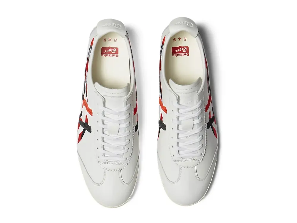 Giày Onitsuka Tiger Mexico 66 Deluxe 'Nishikigoi - White Classic Red' 1181A578-100 - Ảnh 3