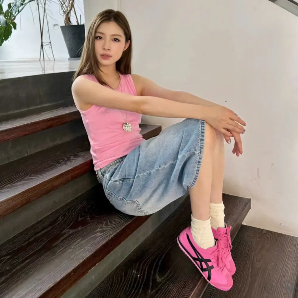 Giày Onitsuka Tiger Mexico 66 ‘Dragon Fruit Pink’ 1183C102-701 - Ảnh 5