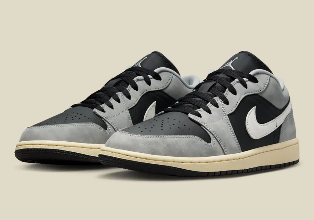 Giày Nike Jordan 1 Low 'Light Smoke Grey ' HQ2010-012 - Ảnh 4