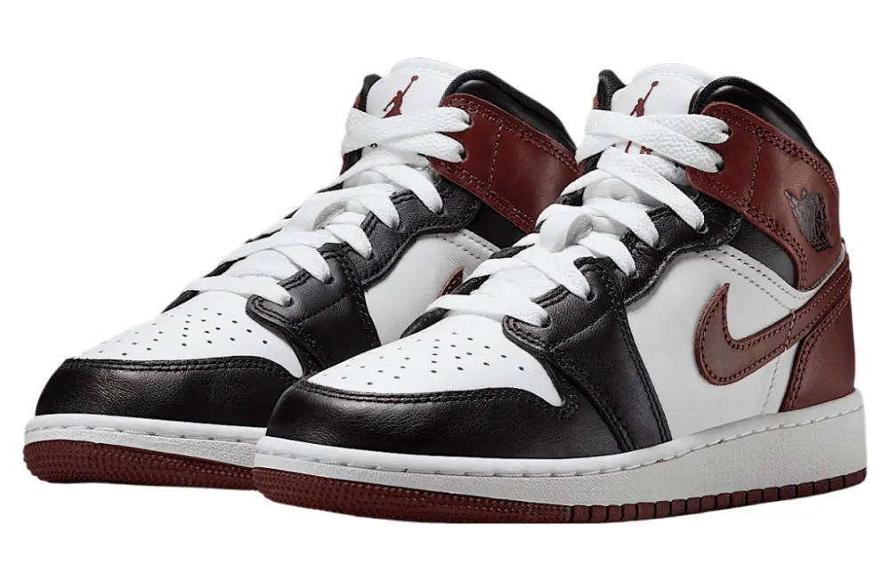 Giày Nike Jordan 1 Mid 'Dark Pony' HF3193-102 - Ảnh 5