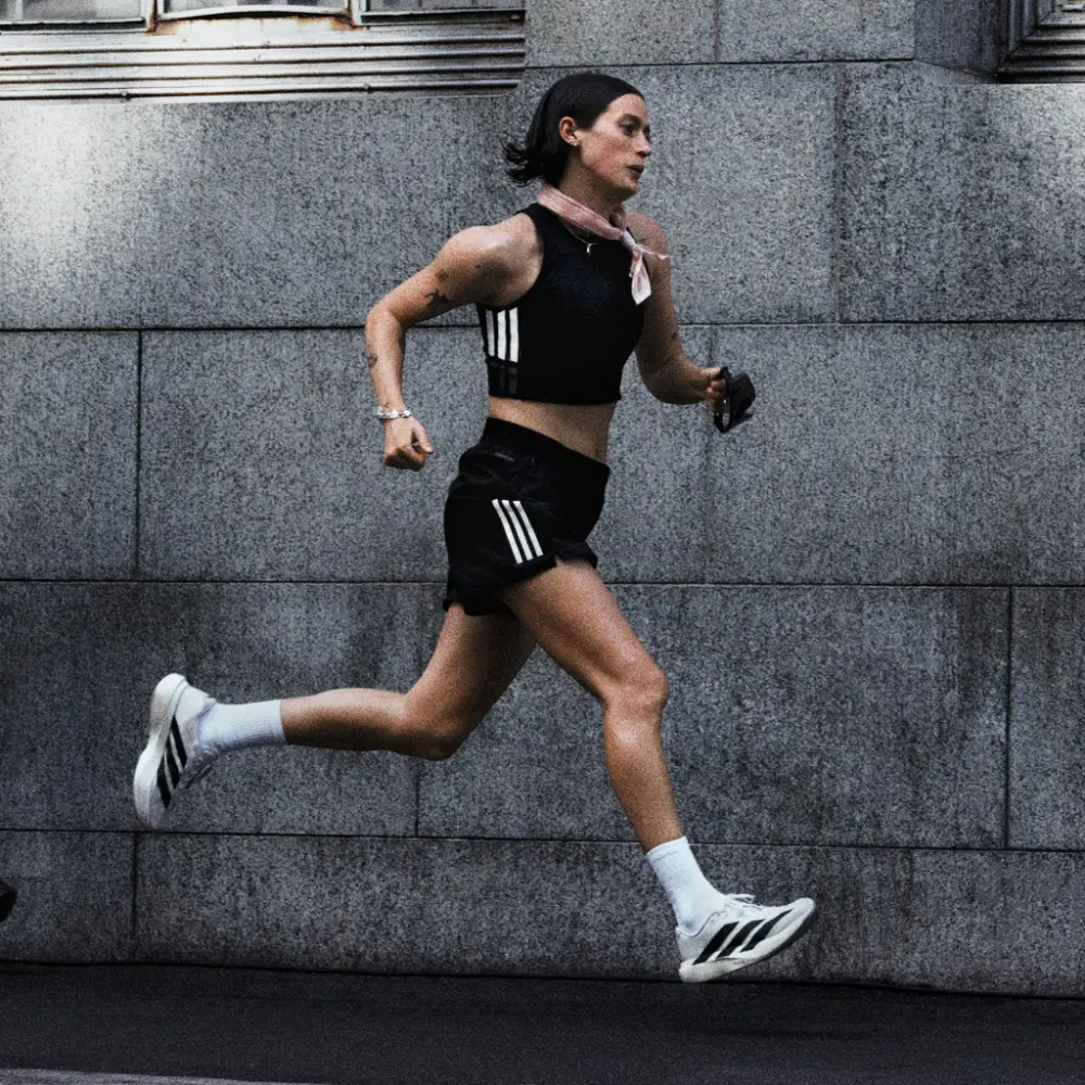 Giày Adidas Adizero Evo SL 'White Black' JH6208 - Ảnh 6