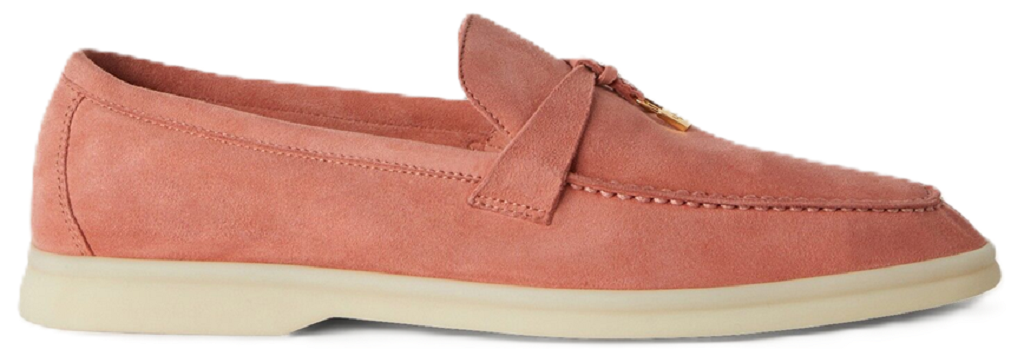 Giày Loro Piana Summer Charms Walk Loafer 'Pink' FAE5444-303J